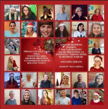 VRTEC voščilo otroci